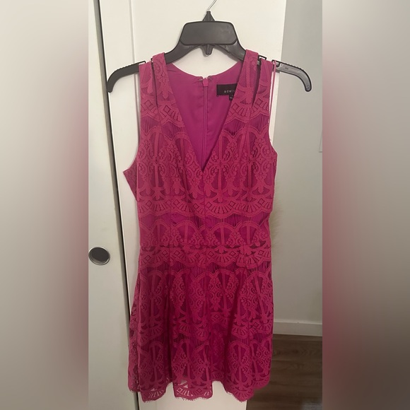 Raspberry Pink Adelyn Rae Dress - Picture 1 of 4